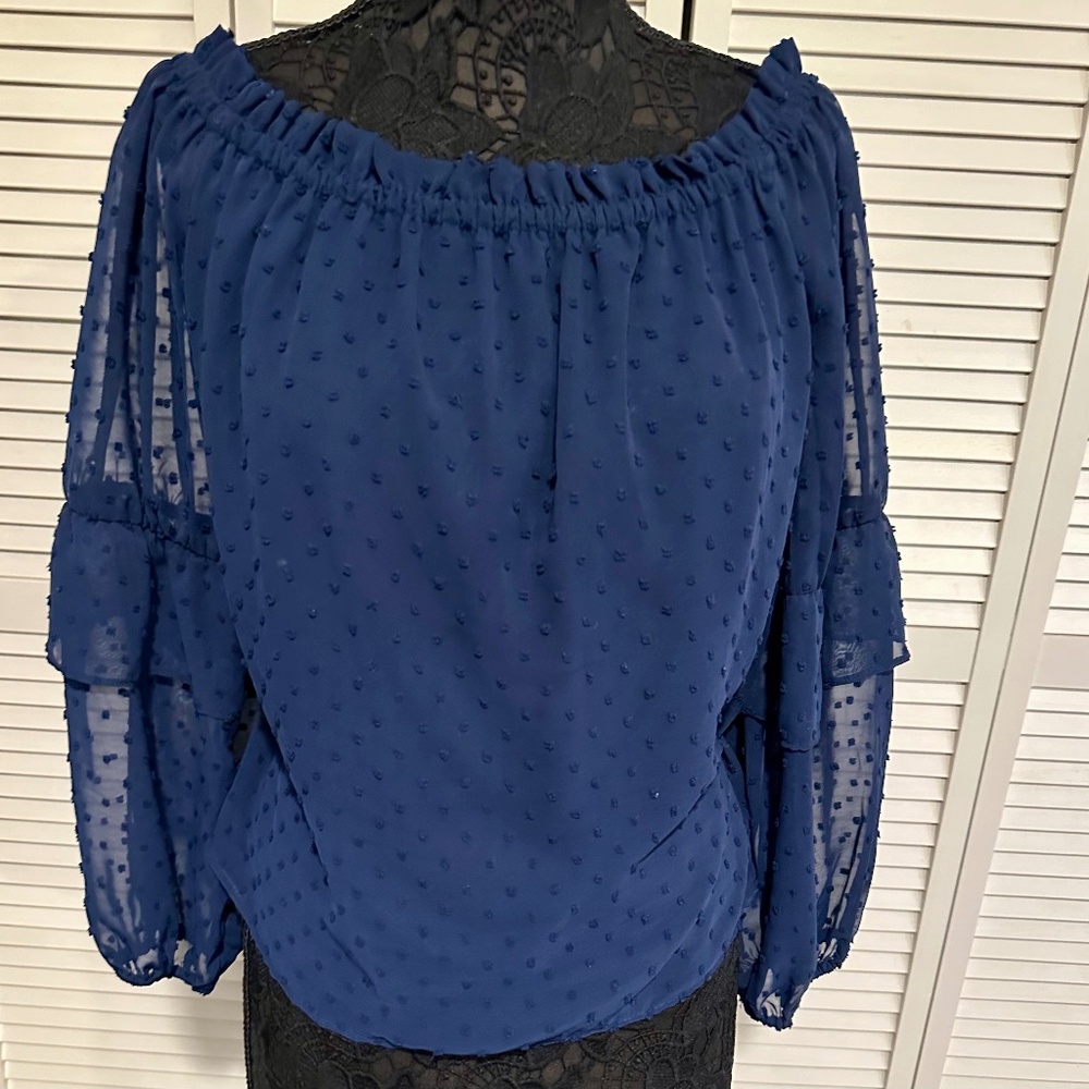 Off Shoulder Flattering Blouse